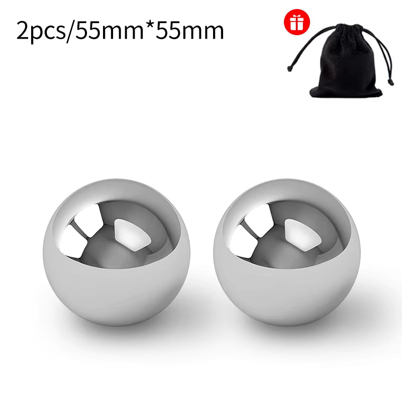 2Pcs Reusable Stainless Steel Ice Cubes Cooling Metal Ice Balls Whiskey Wine Beer Cooler Chilling Stones Bar Tool Accessories