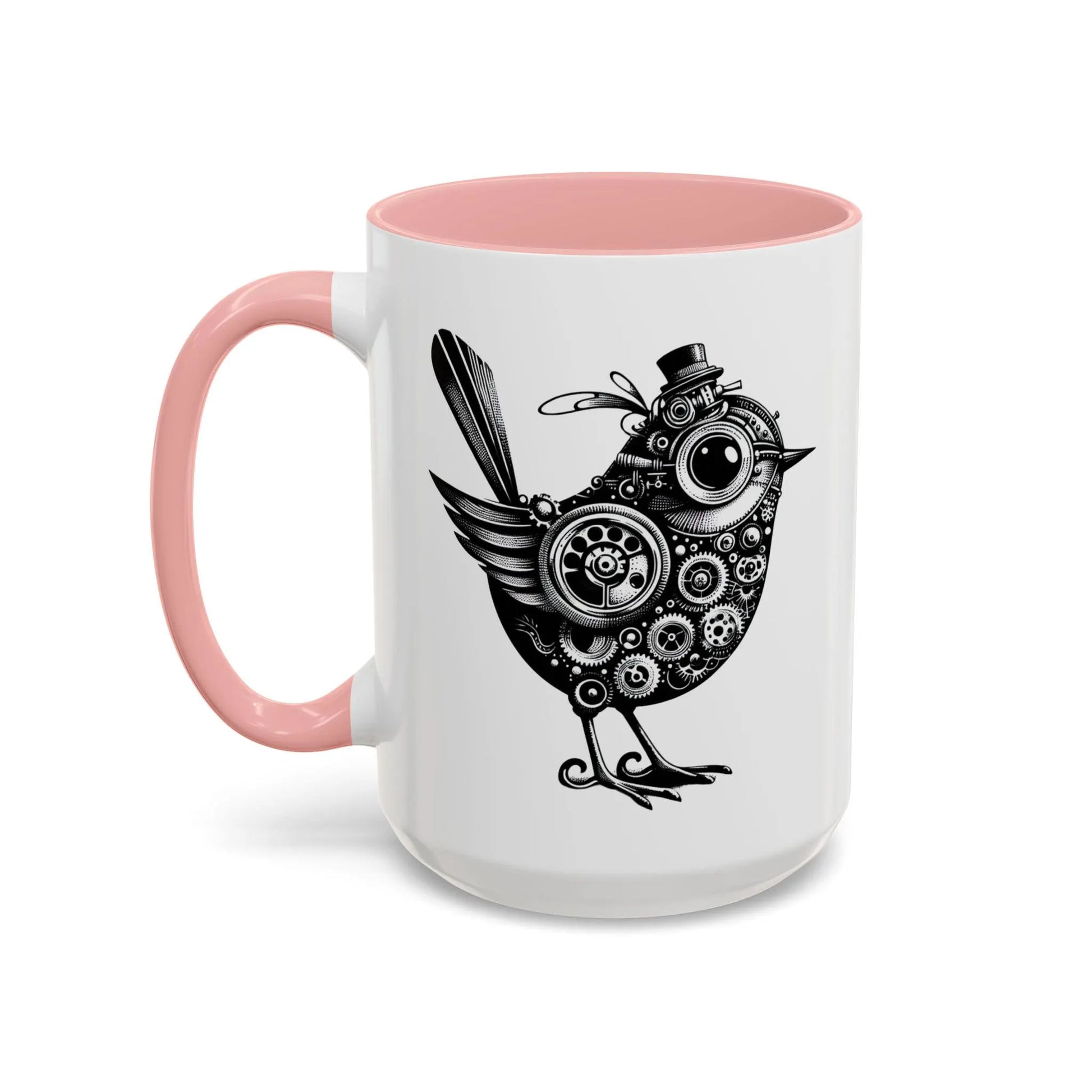 Steampunk Bird Coffee Mug Steampunk Tea Mug Vintage Mug Gift for Friend Mug Bird Mug Animal Lover Mug Quirky Mug Gear Mug for Husband
