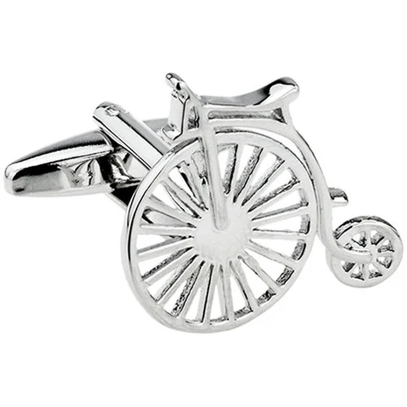 Penny Farthing Bicycle Cufflinks