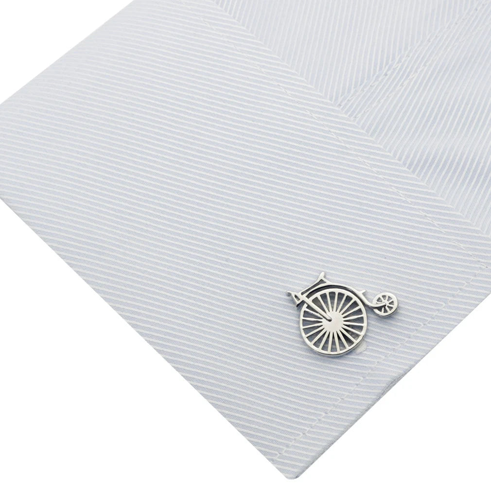 Penny Farthing Bicycle Cufflinks