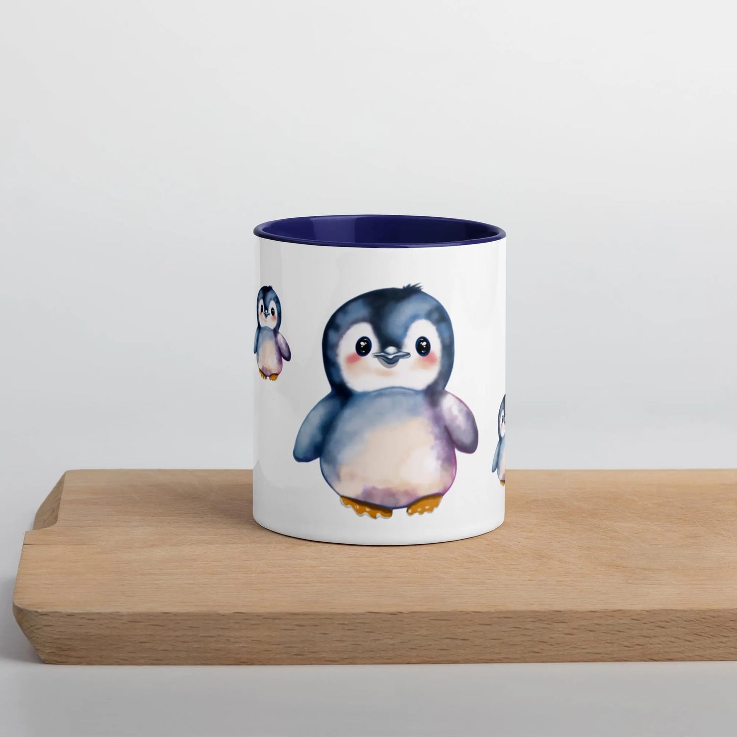 11Oz Ceramic Mug – Adorable Penguin Illustration, Dishwasher & Microwave Safe