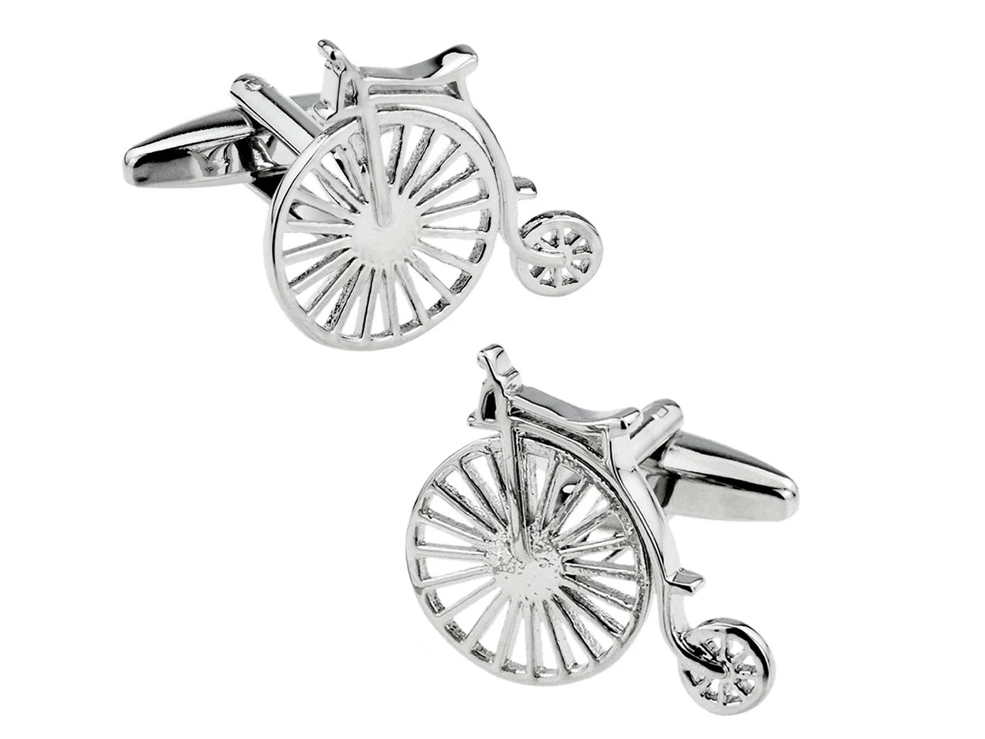 Penny Farthing Bicycle Cufflinks